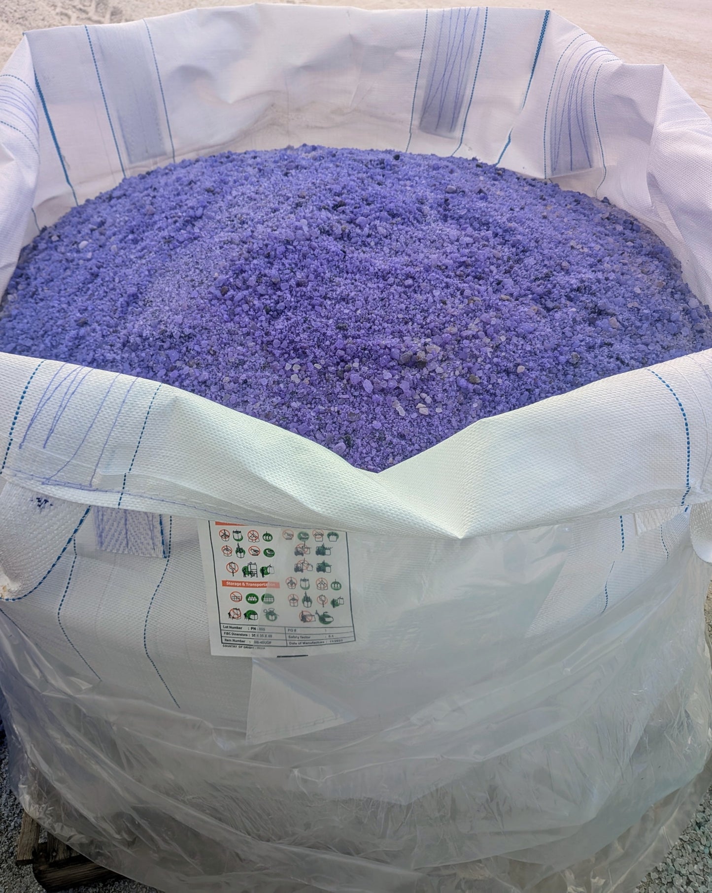 Purple Power™ Treated Salt Super Sack | Deicer Ice Melt | 2,000 lbs. (1 Ton)